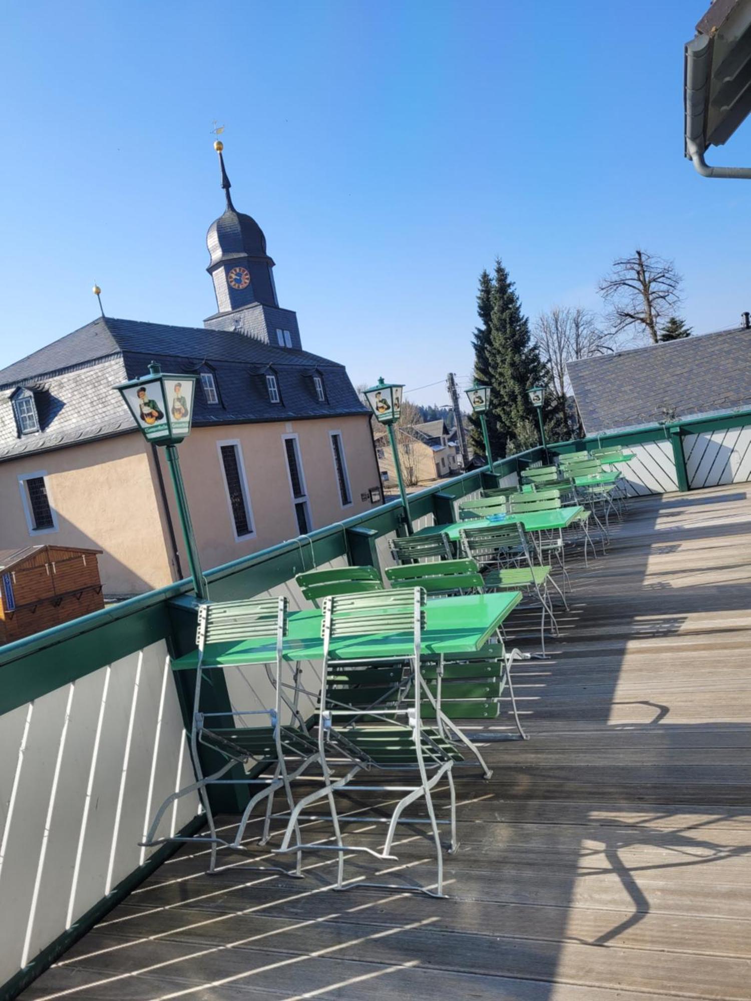 Gasthaus Und Hotel Peterhaensel Spechtsbrunn Eksteriør billede